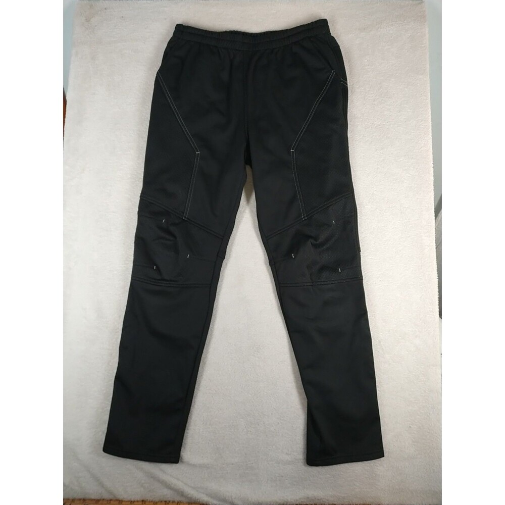 INBIKE Winter Cycling Pants Windproof Fleece Lined XL Black